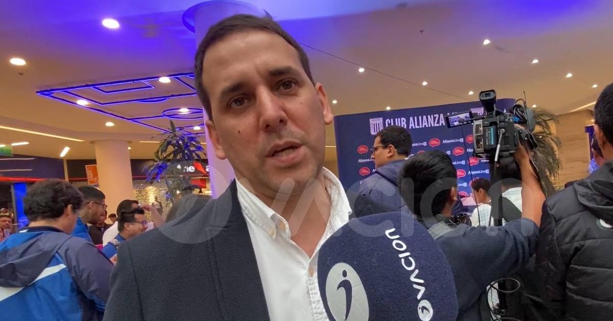 (VIDEO) Montoya tras la inauguración de la tienda blanquiazul: "Nuestra intención es llegar a todo el Perú"