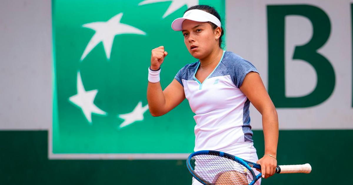 Sigue haciendo historia: Lucciana Pérez ganó en su debut en el US Open Junior
