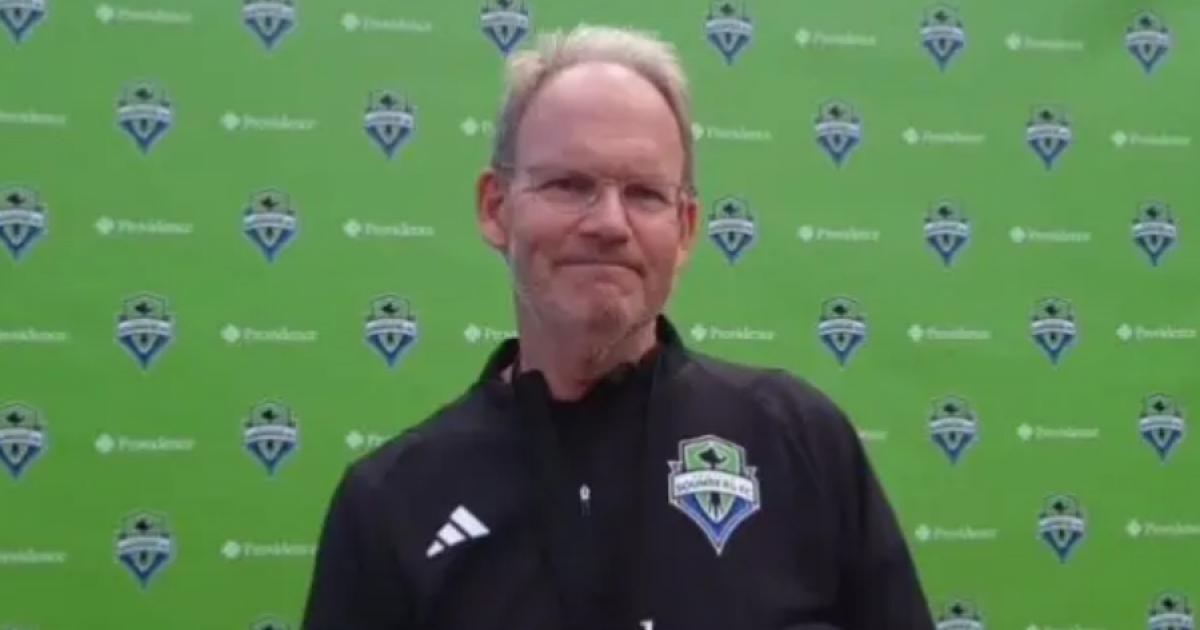 Técnico de Seattle Sounders: "Nosotros nunca ponemos a Ruidiaz a que cubra el espacio del primer palo"