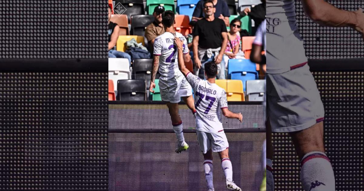 Fiorentina derrotó por 2-0 a Udinese por la Serie A