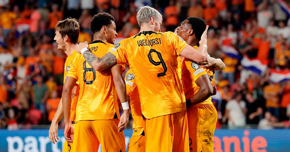 (VIDEO) Países Bajos goleó a Grecia y se recupera en las Eliminatorias a la Euro