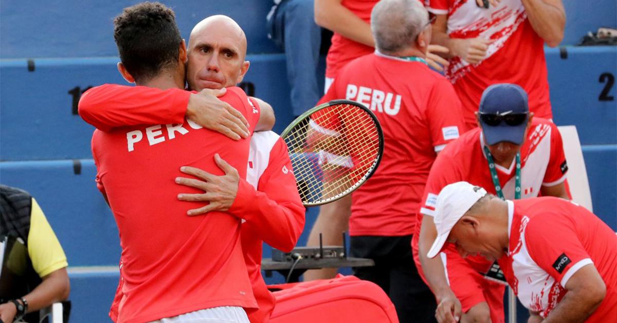 (FOTOS) ¡Triunfo peruano! Varillas le dio la serie a Perú sobre Noruega para avanzar a Fase Clasificatoria de Copa Davis