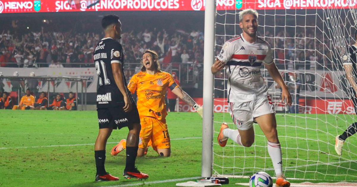 (VIDEO) Sao Paulo venció a Corinthians y lo complicó más en el Brasileirao