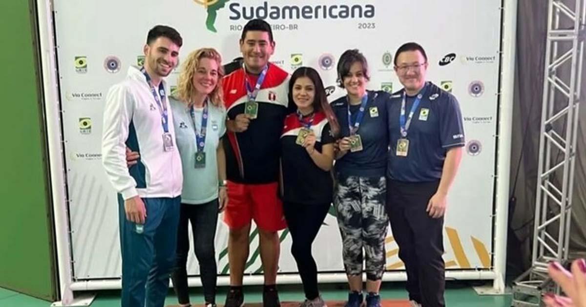 Equipo de Tiro consigue 10 medallas en Copa Sudamericana