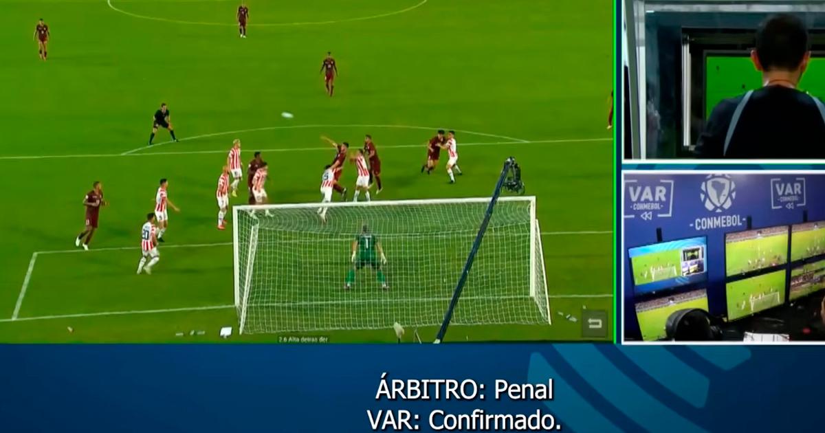 (VIDEO) Conoce al audio VAR que cobró penal a favor de Venezuela