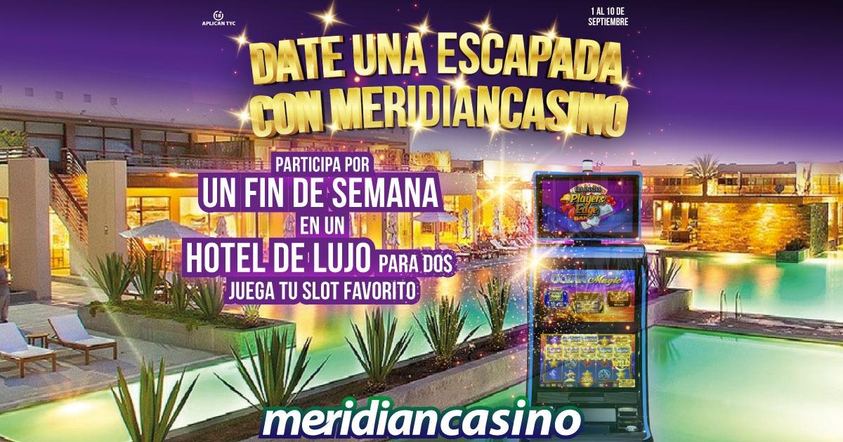 Date una escapada: ¡Participa en Meridian Casino por un fin de semana en un hotel de lujo!