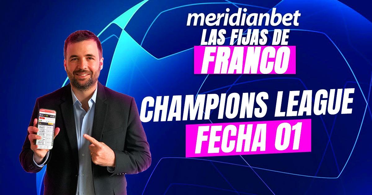 Pronóstico Champions League fecha 1: las fijas de Franco Lostaunau
