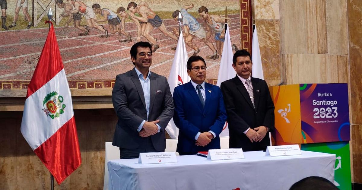 Presidente del IPD detalló estímulo que recibirán deportistas nacionales en Santiago 2023
