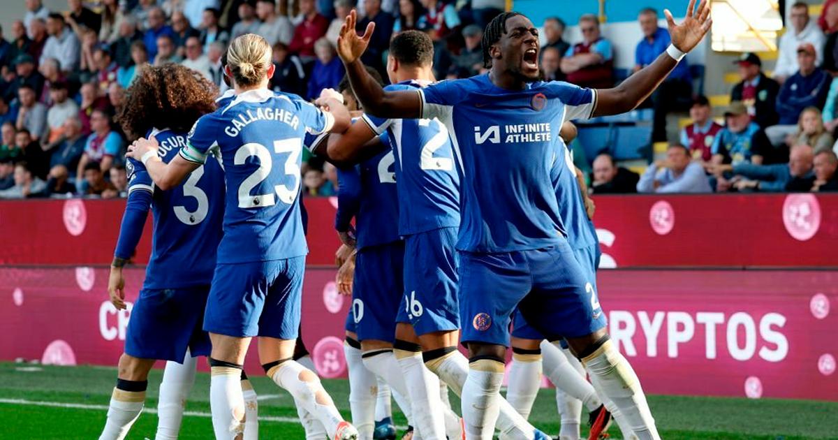 ¡Gran remontada de los Blues! Chelsea venció 4-1 al Burnley de visita