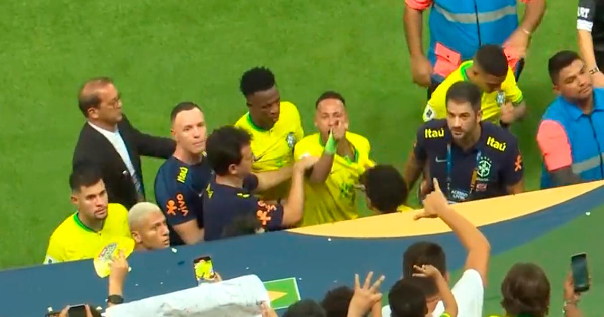 (VIDEO) Tensión en Brasil: Neymar fue agredido tras empate ante Venezuela