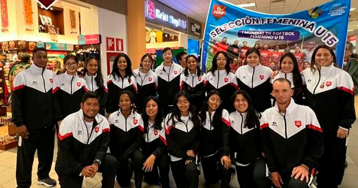 Selección peruana de softbol rumbo al I Mundial Femenino U15 Tokio 2023