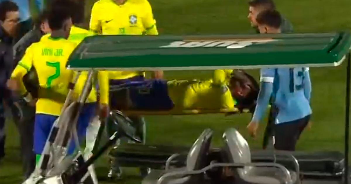 (VIDEO) Neymar se lesionó y salió llorando en camilla