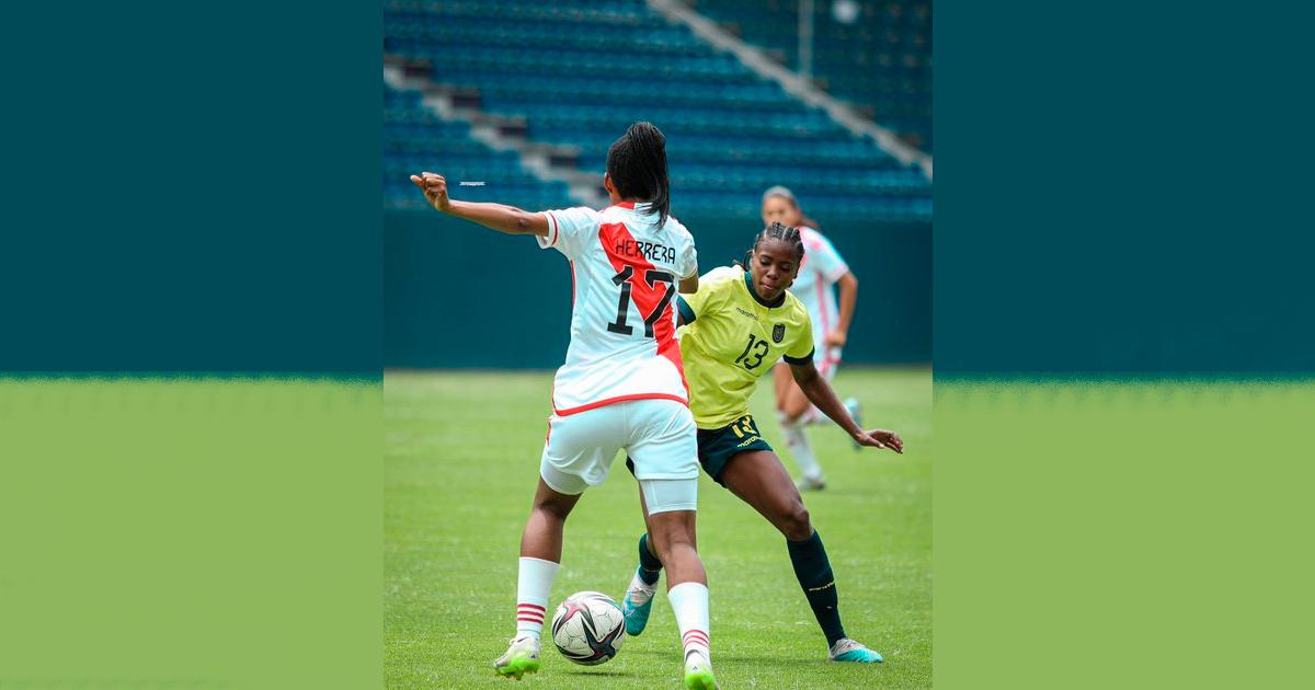 Selección femenina de fútbol volvió a caer en amistoso ante Ecuador