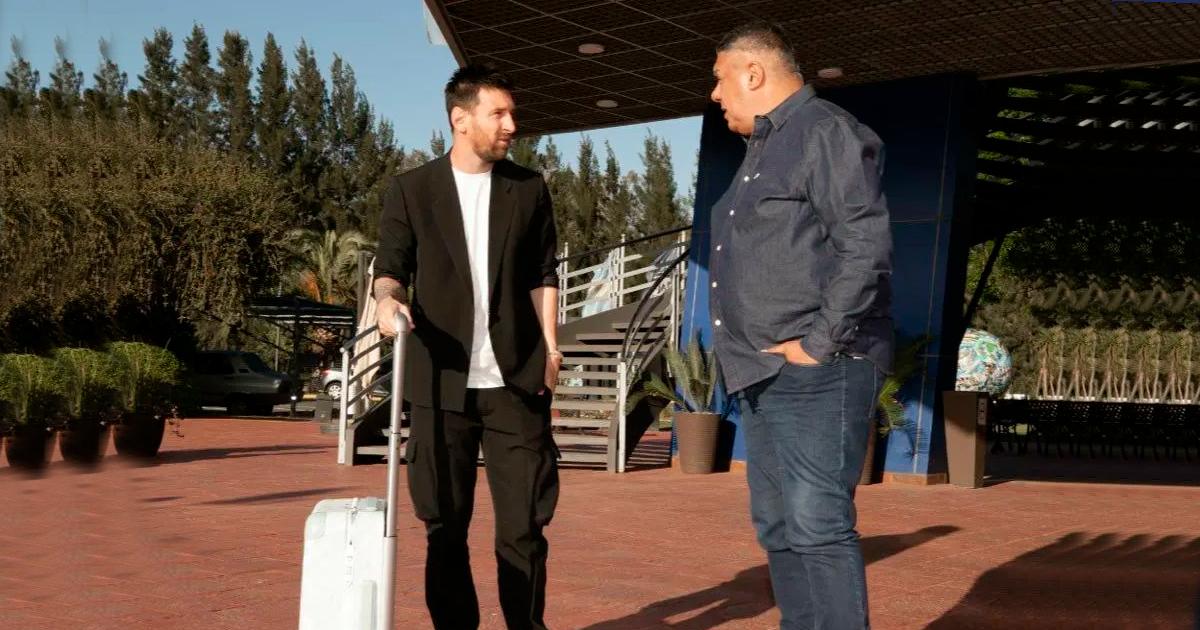 Messi se sumó a la concentración de Argentina