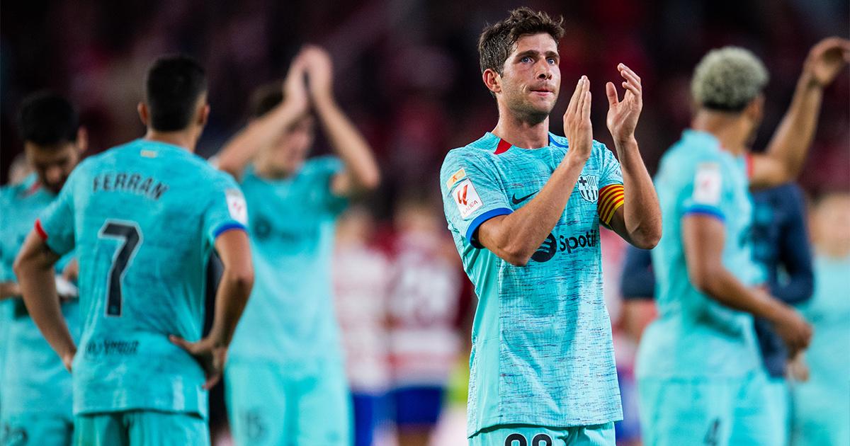 (VIDEO) Barcelona rescató empate agónico y con polémica ante Granada