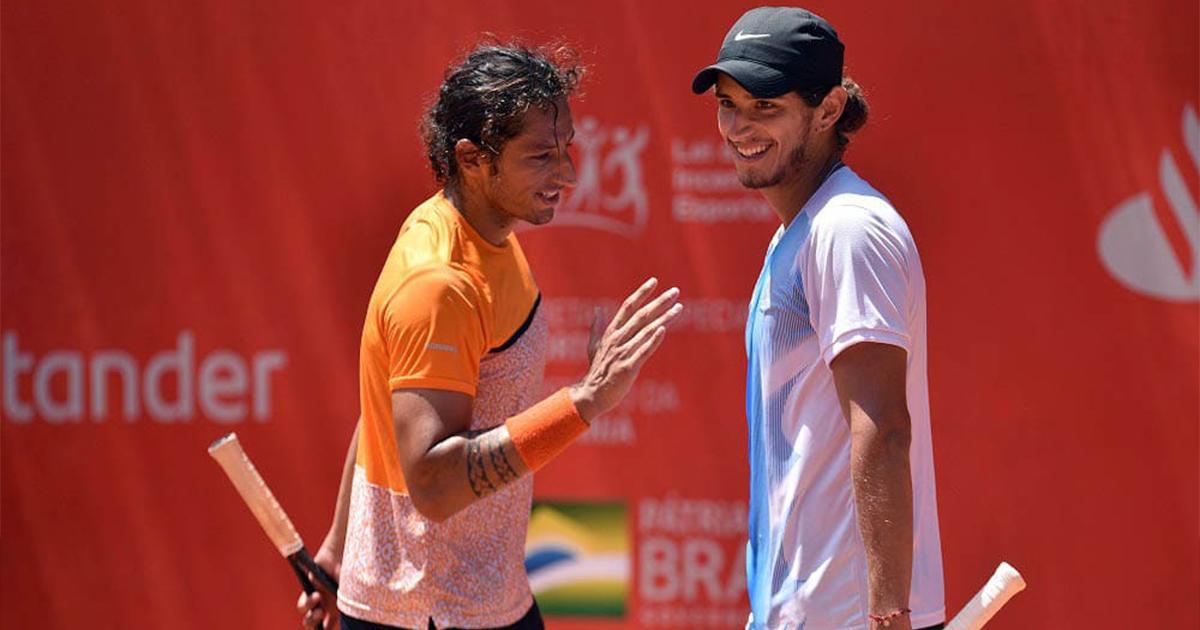 Hermanos Huertas del Pino clasificaron a las semifinales de dobles en Mendoza