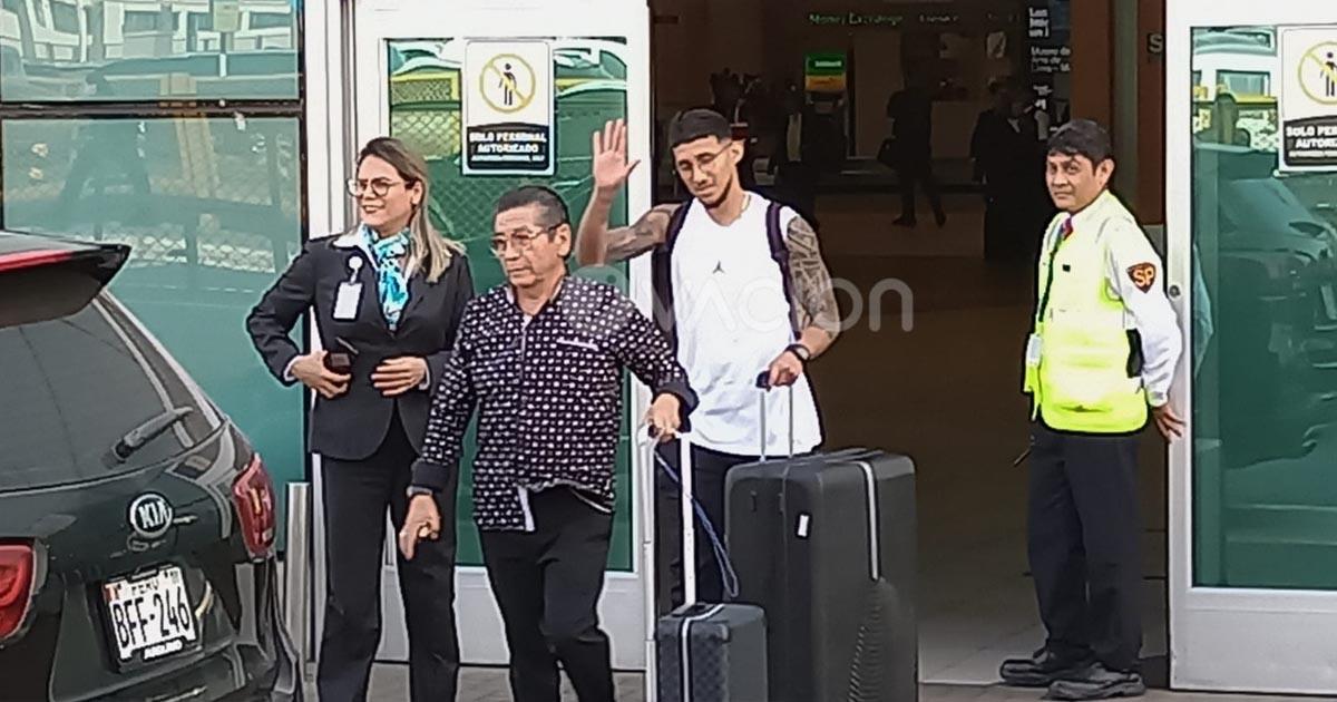 (VIDEO) El primero en llegar: 'Canchita' Gonzales arribó a Lima para unirse a la Selección