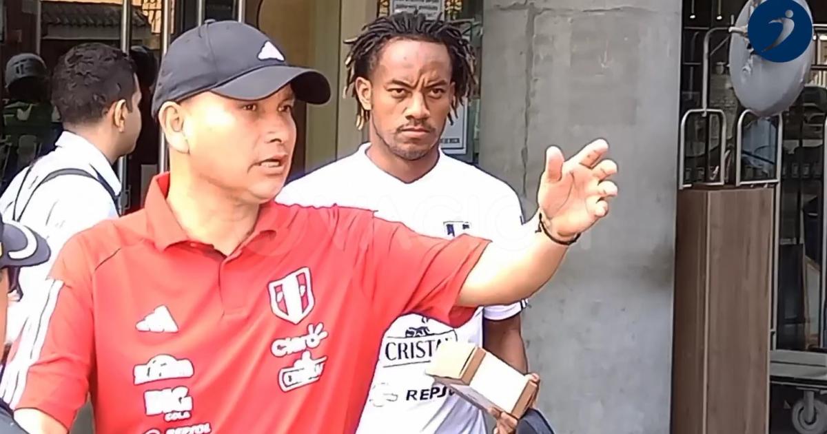 André Carrillo se retiro del hotel de concentración y se realizaría exámenes médico