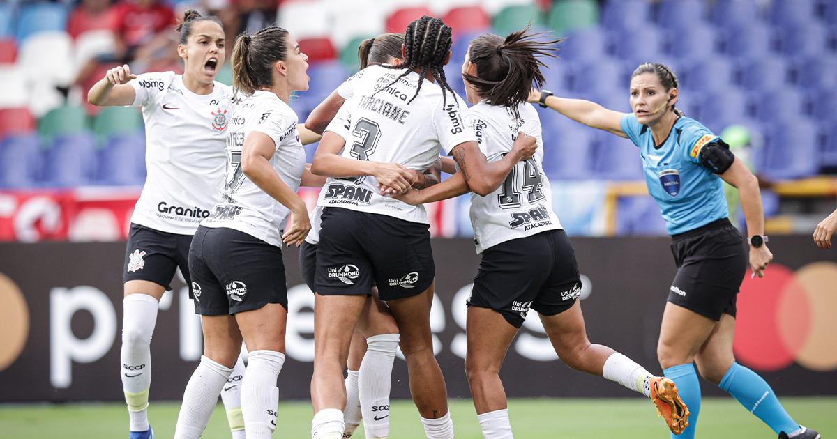 Corinthians goleó 4-0 a América de Cali y es semifinalista de la Libertadores Femenina
