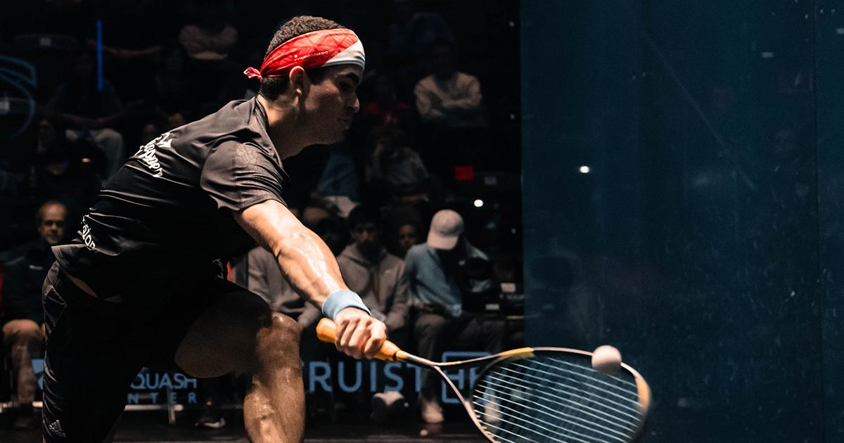 Sin problemas: Diego Elías avanzó a cuartos de final del US Open Squash