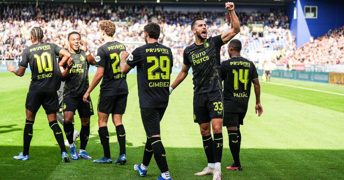 Feyenoord ganó de visita en la Eredivisie