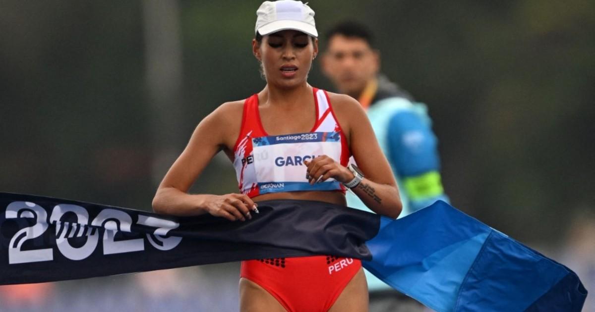 ¡Oro para Kimberly García en Santiago 2023!