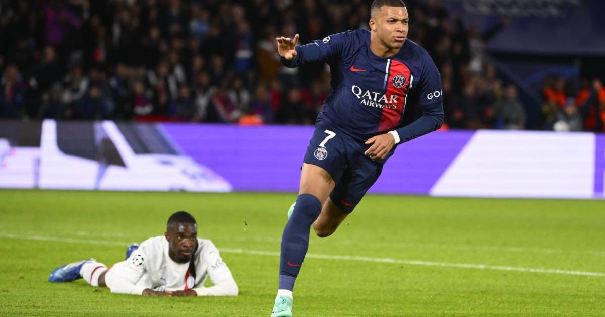 PSG goleó al AC Milan y tomó la punta del Grupo F