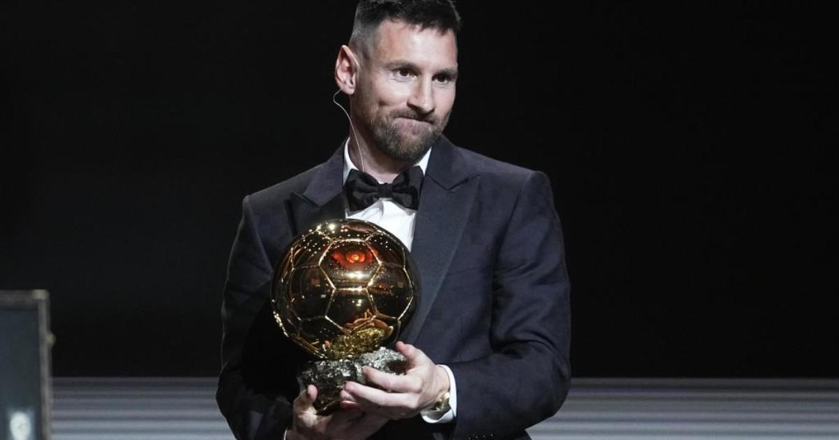 ¡Lionel Messi ganó su octavo Balón de Oro!