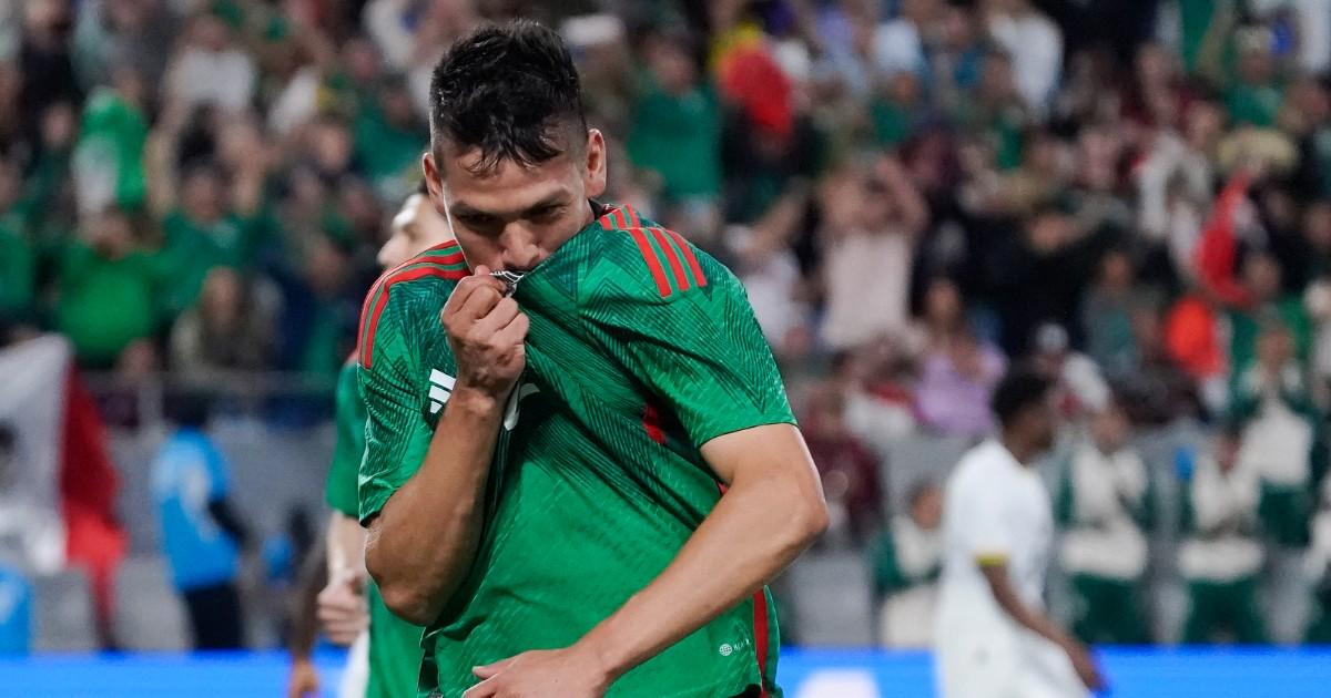México derrotó a Ghana en partido amistoso