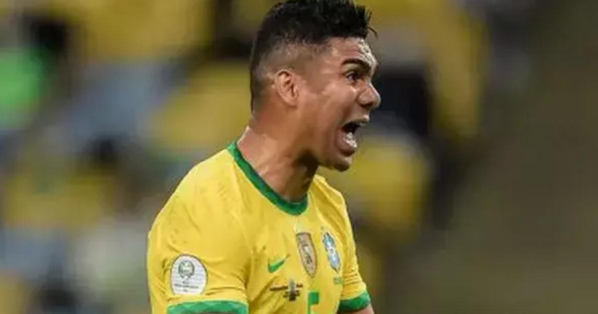 Casemiro terminó tocado ante Venezuela preocupa en Manchester United