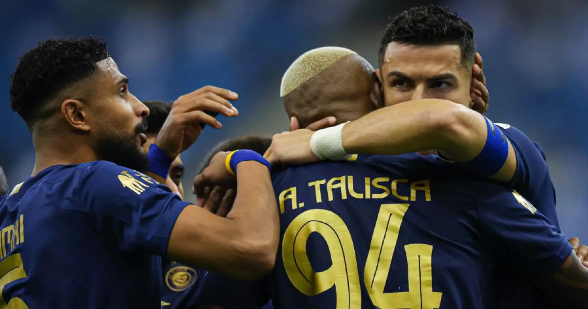 Al-Nassr venció por 3-1 a Al-Feiha por la liga saudí 