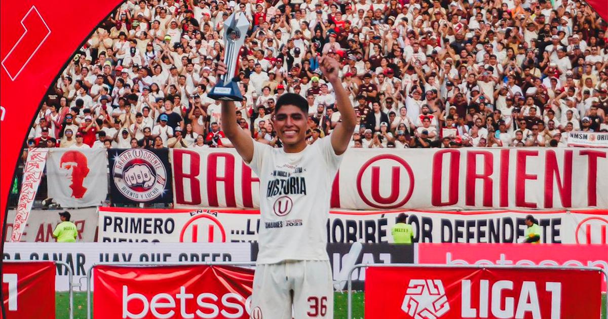 Piero Quispe fue nombrado el mejor jugador del Torneo Clausura