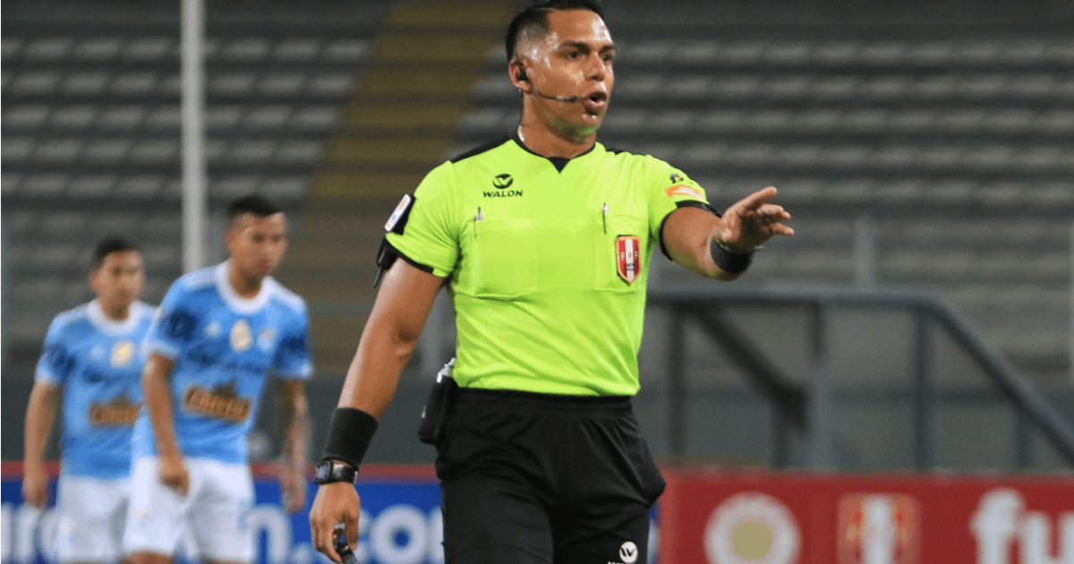 Bruno Pérez fue designado para el choque entre Universitario y UTC 