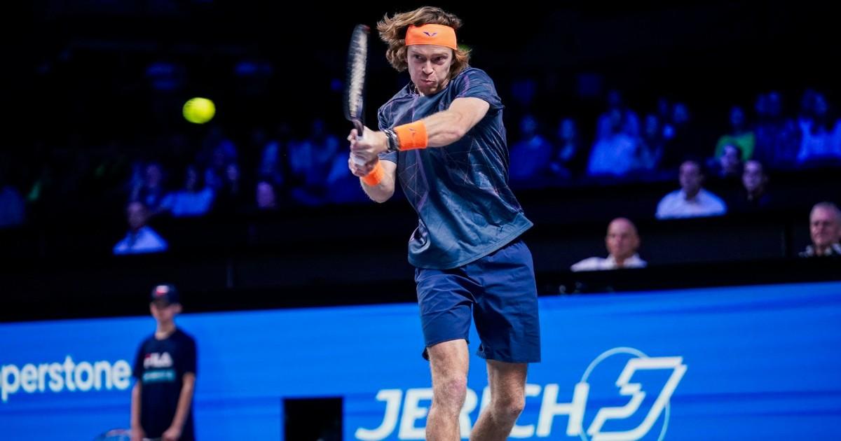 Andrey Rublev clasificó al ATP Finals