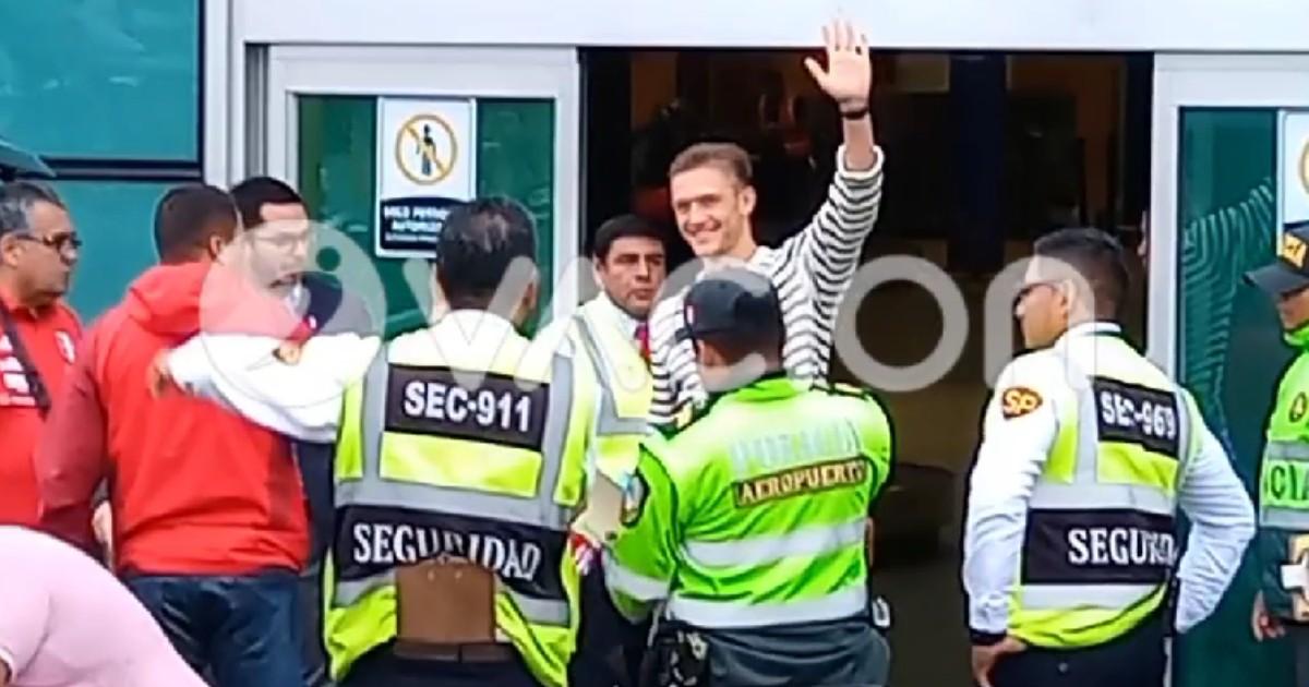 (VIDEO) ¡Oliver Sonne ya está en Lima!