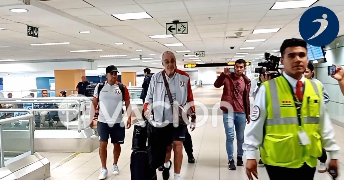 (VIDEO) Universitario partió rumbo al Cusco 