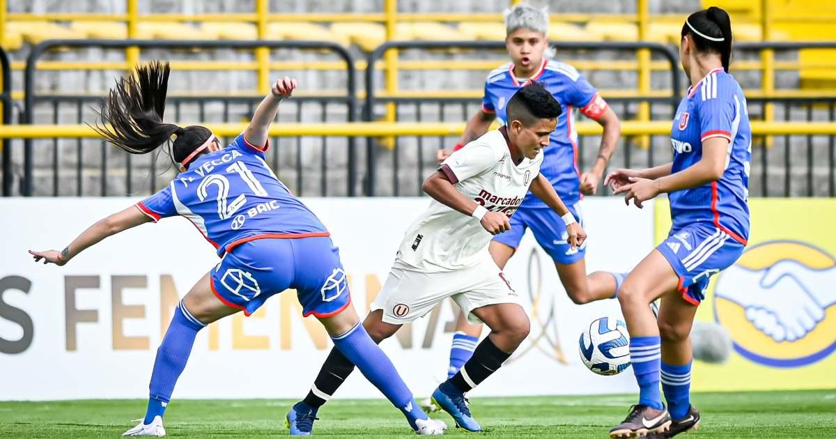 🔴#ENVIVO| Universitario iguala 0-0 con la U. de Chile por la Copa Libertadores femenina