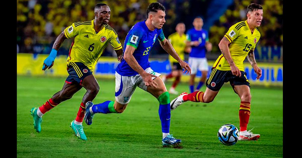 (VIDEO | FOTOS) ¡Historia pura! Colombia venció 2-1 a Brasil con doblete de Díaz