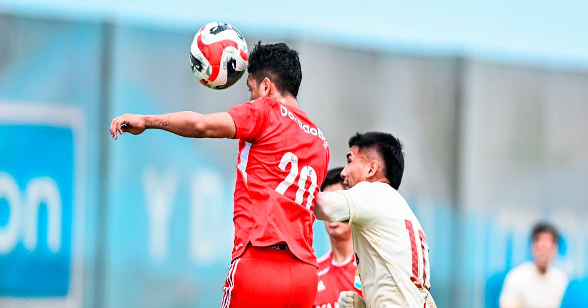 🔴#ENVIVO Universitario y Cristal empatan en la primera final del Torneo de Reservas