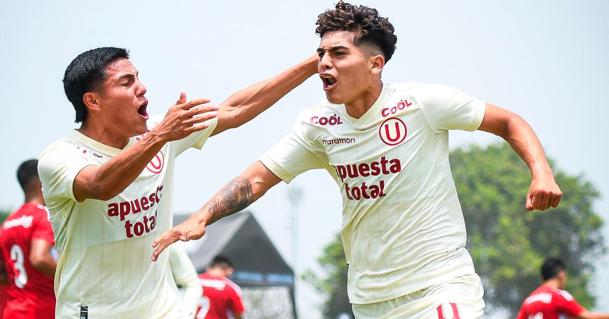 (FOTOS) Universitario venció a Cristal en primera final del Torneo de Reservas