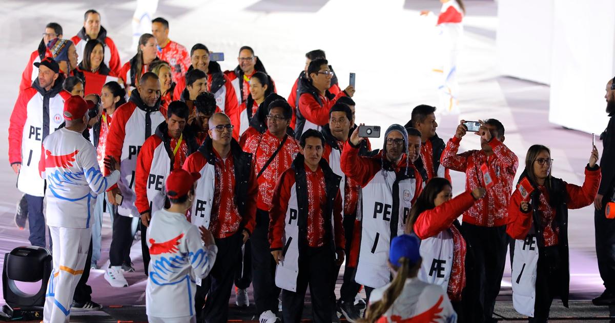 (FOTOS) Team Perú se lución en inauguración de Juegos Parapanamericanos