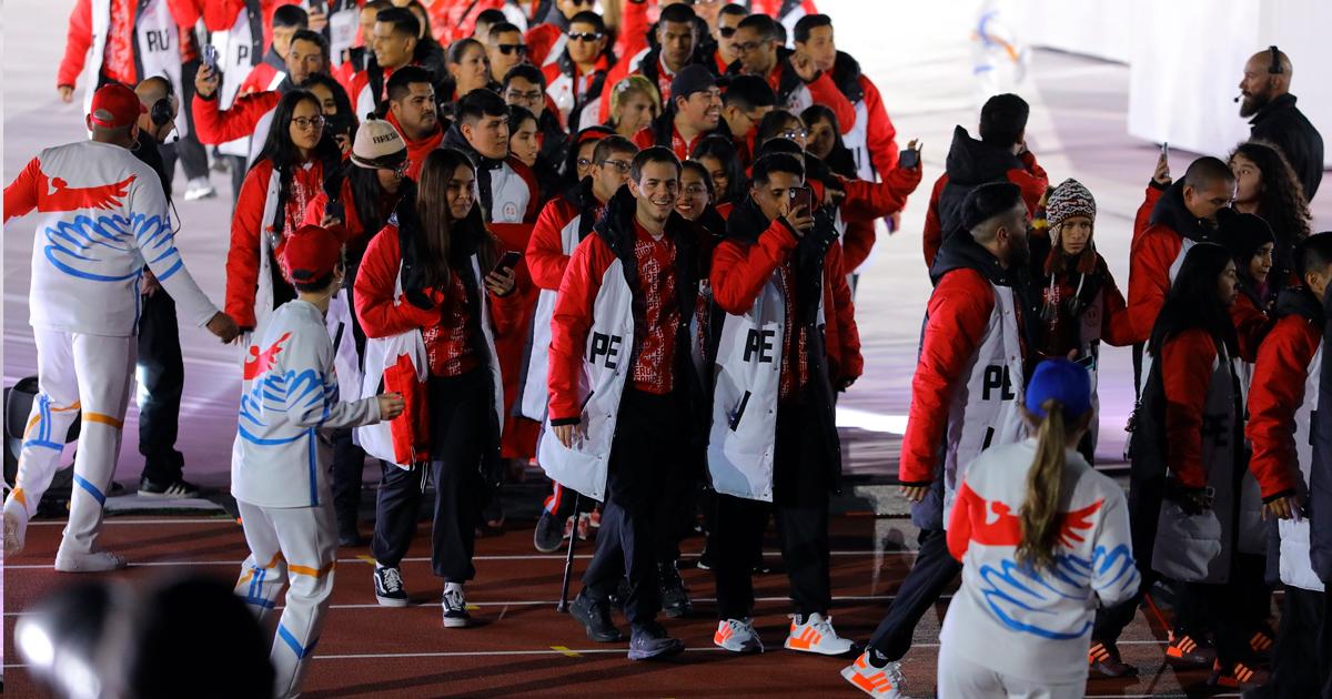 (FOTOS) Team Perú se lución en inauguración de Juegos Parapanamericanos