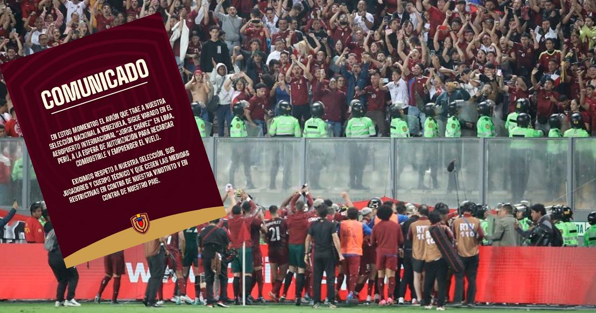 Selección de Venezuela sigue varada en Lima
