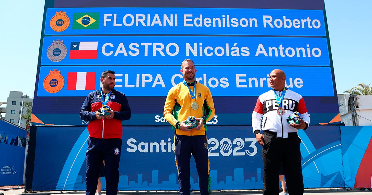 ¡Llegó medalla N°15! Carlos Felipa logró bronce en Juegos Parapanamericanos