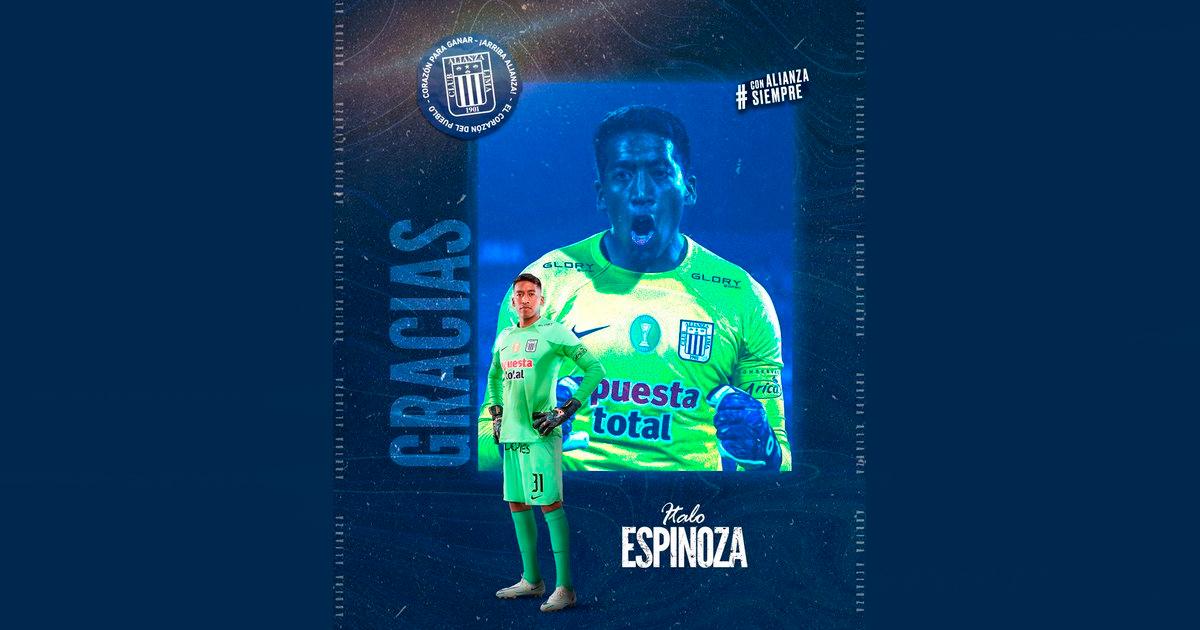 Ítalo Espinoza encabeza lista de jugadores que no seguirán en Alianza Lima