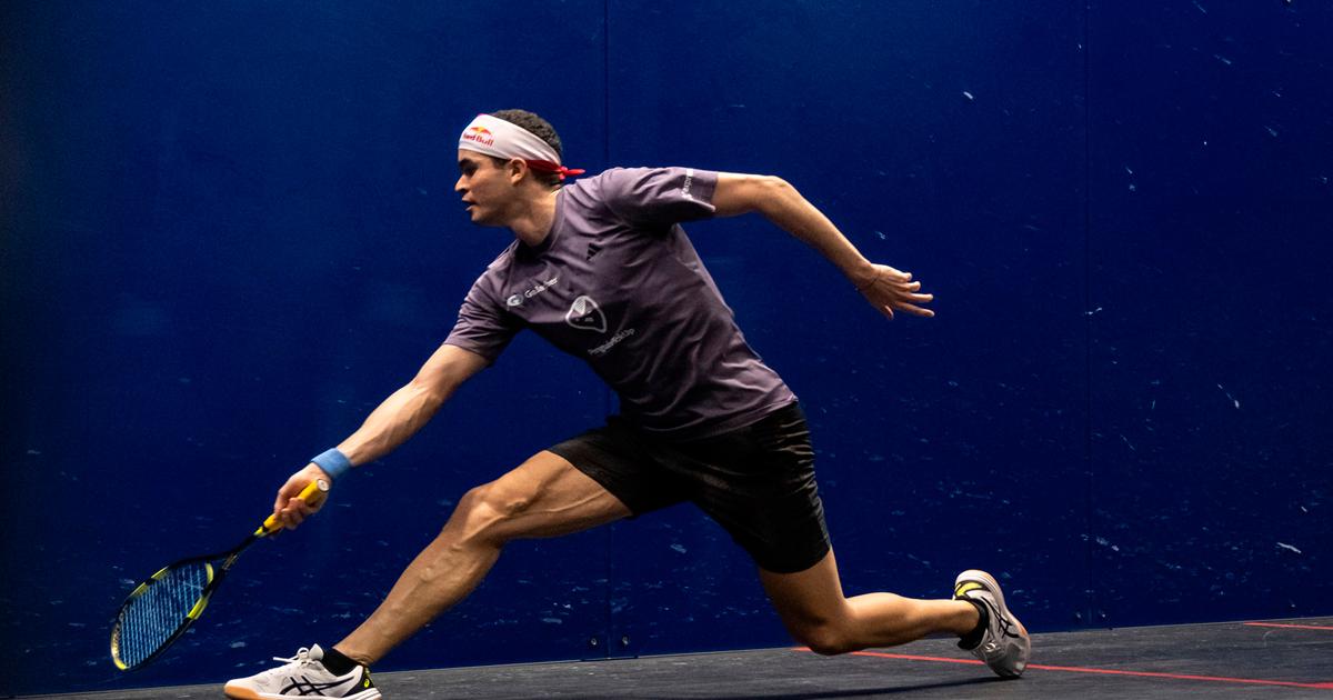 ¡Con pie derecho! Diego Elías arrancó con triunfo en el Hong Kong Squash Open