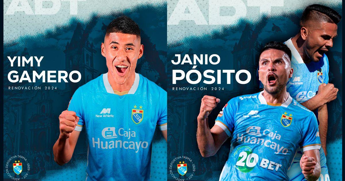 Se quedan en Tarma: Pósito y Gamero renovaron con ADT