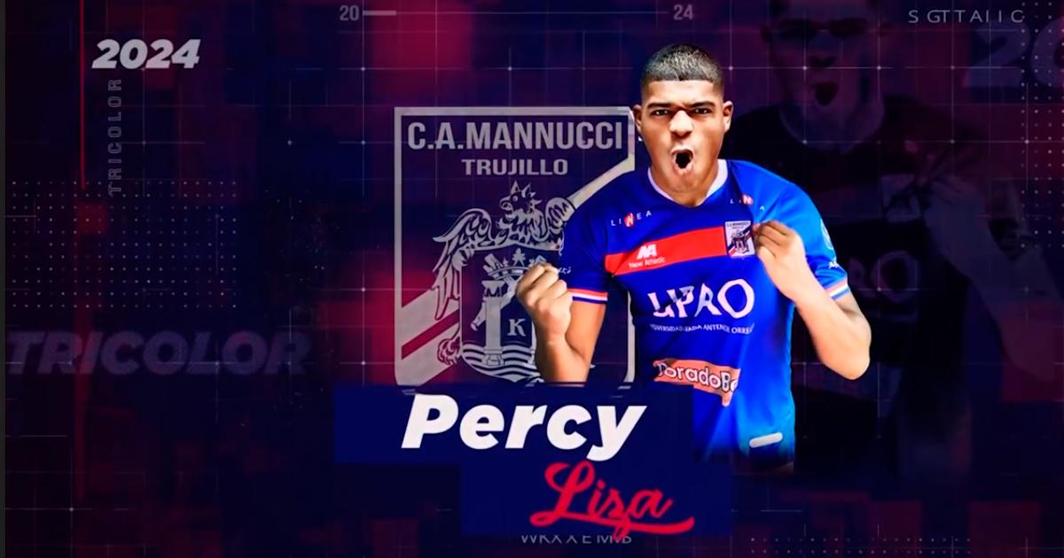 Se puso la 'Tricolor': Percy Liza es nuevo jugador de Mannucci
