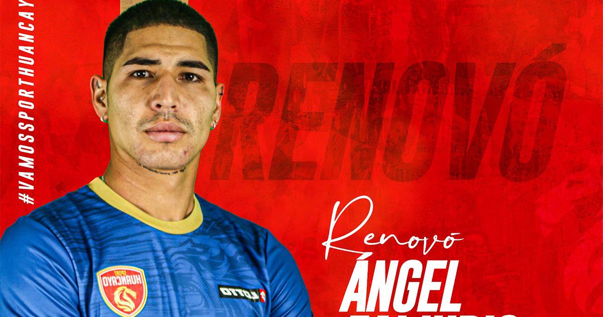 Ángel Zamudio seguirá siendo el arquero de Sport Huancayo el 2024