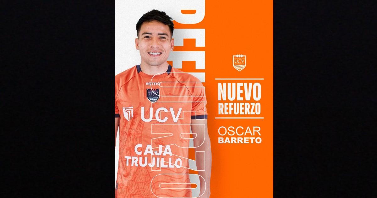 César Vallejo anunció el fichaje del colombiano Óscar Barreto